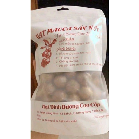 Hạt macca sấy