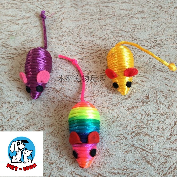 Chuột Lụa Chíp Chíp - Đồ Chơi Có Tiếng Kêu Ngộ Nghĩnh Đáng Yêu Cho Mèo