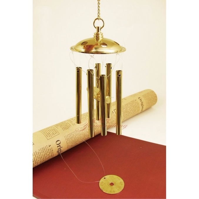 CHUÔNG GIÓ ĐỒNG NGUYÊN CHẤT TRỪ MA, TRÁNH TÀ