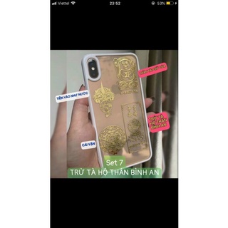 miếng dán lưng điện thoại, miếng dán may mắn
