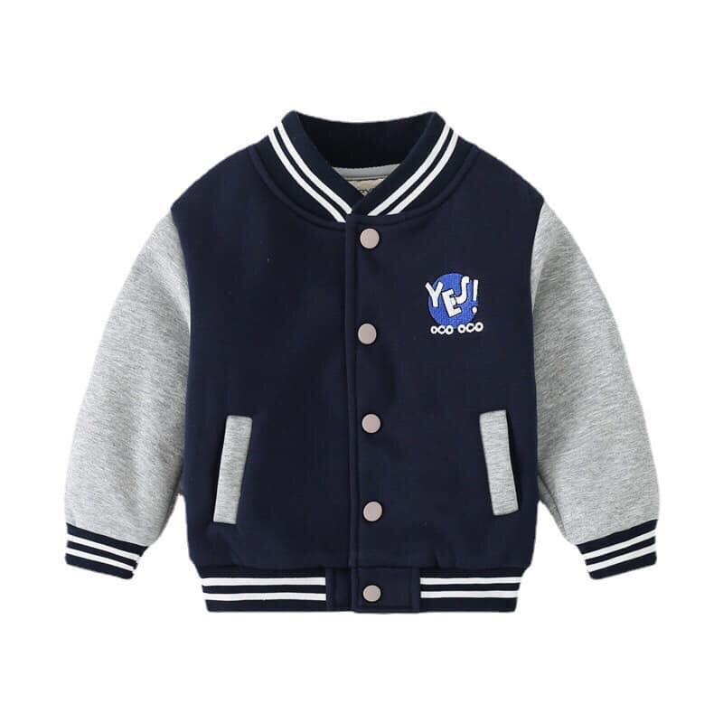 Áo khoác bomber bé trai siêu xinh