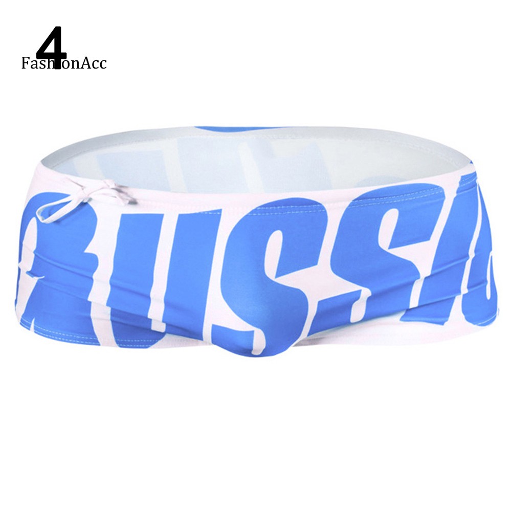 Quần bơi lưng thấp in chữ cho nam | BigBuy360 - bigbuy360.vn