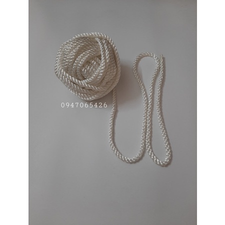 Dây dù chịu lực, dây thừng ,10m dây dù bền bỉ loại sợi 3mm ,5mm,6mm,7mm,8mm,10mm