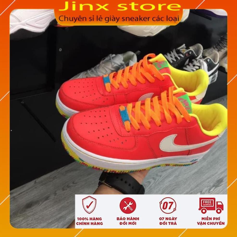 Giày Sneaker AF1 đỏ fullbox 1.1 Jinx Store - n1 . $