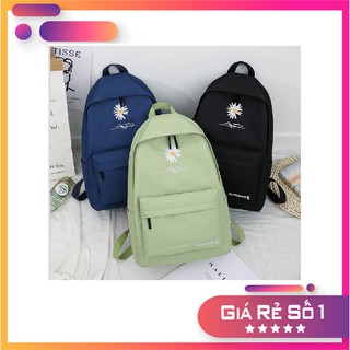 HỌA TIẾT HOA CÚC THÊU NỔI BA LÔ THỜI TRANG HÀN QUỐC