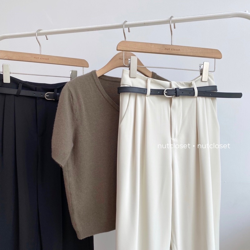 Quần vải suông hai li 689_Q0207