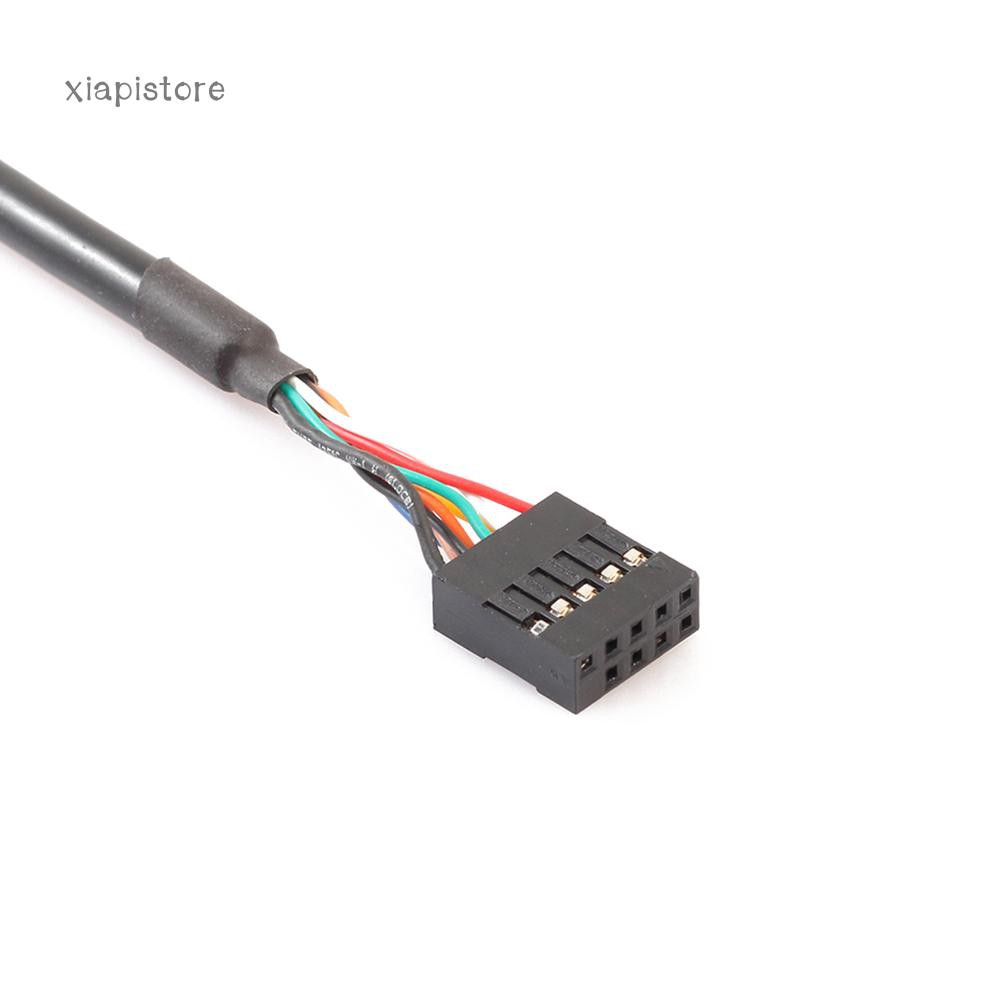 Dây cáp chuyển đổi 30cm đầu 9pin sang cổng USB 2.0