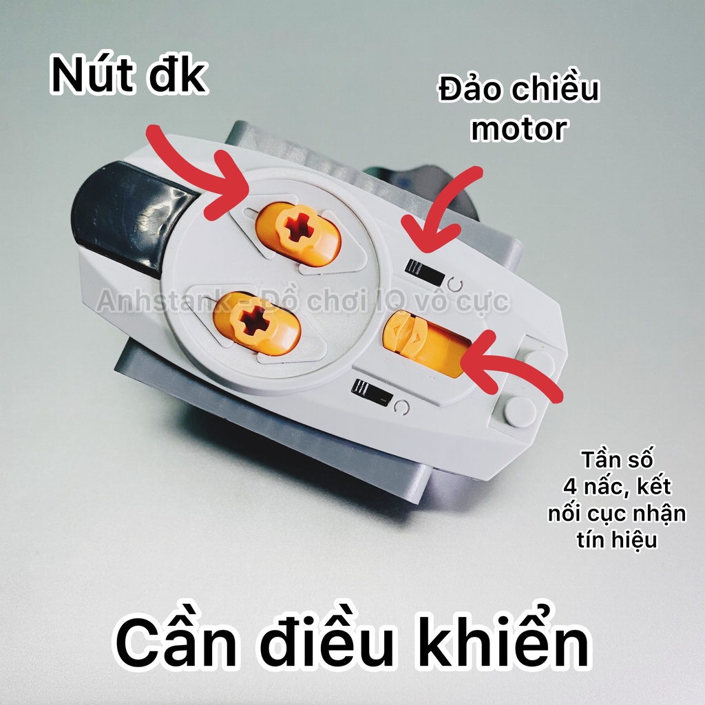 [Giảm giá thần tốc] Động cơ lego điều khiển từ xa dùng cho lego 9686, lego technic Full bảo hành 1:1 mới 1 tháng_Tia hồn