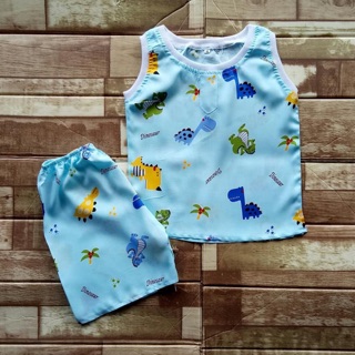 [Combo 4 bộ sát nách size bé 13-14kg] Bộ tole bé trai siêu đáng yêu