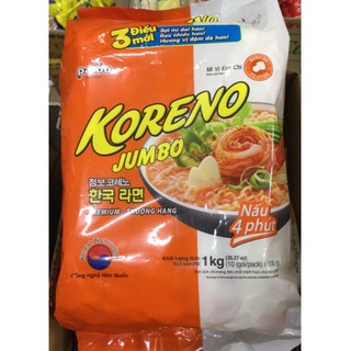 Mì Koreno Kim CHI 100g lốc 10 gói