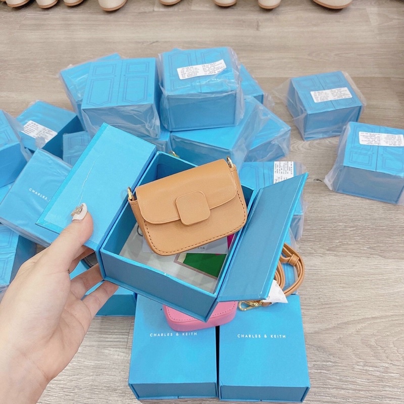 TÚI MINI KHOÁ VUÔNG HÀNG  FULLBOX