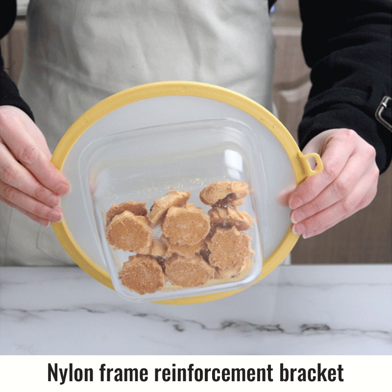 Vỏ Silicon Bọc Bảo Quản Thực Phẩm Chống Rách Tiện Dụng Cho Nhà Bếp