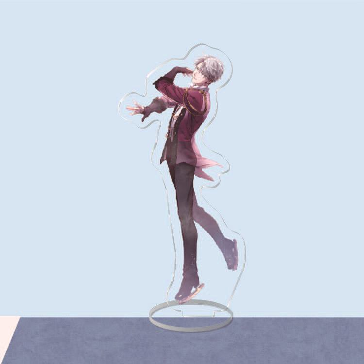 (nhiều mẫu) Standee Yuri on Ice tượng acrylic standee anime mica chibi trang trí trưng bày mô hình