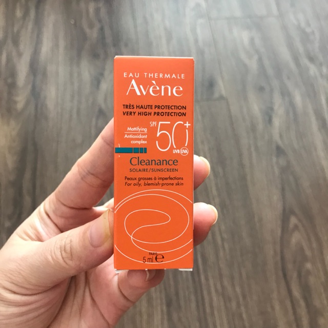 Kem chống nắng Avene mini 5ml