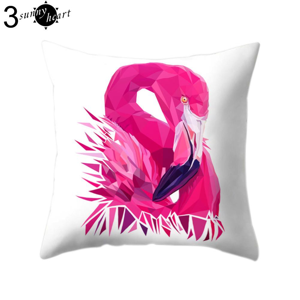 Vỏ gối hình hồng hạc thời trang