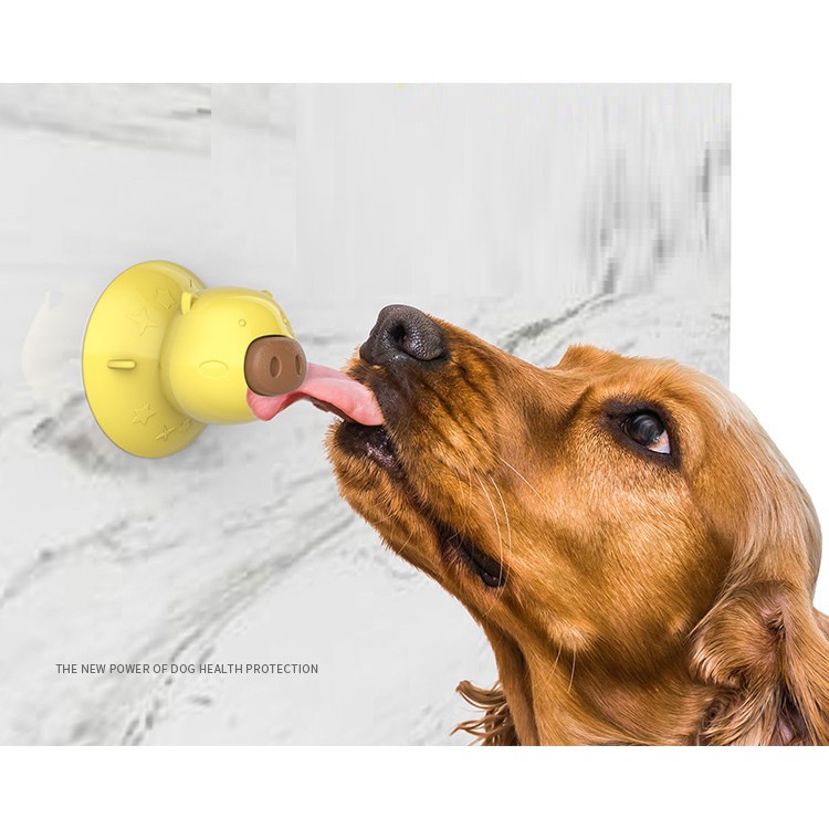 Doremiu- Đồ chơi chó dạng kẹo liếm cho chó có giác bám (tặng kèm 3 viên kẹo liếm)