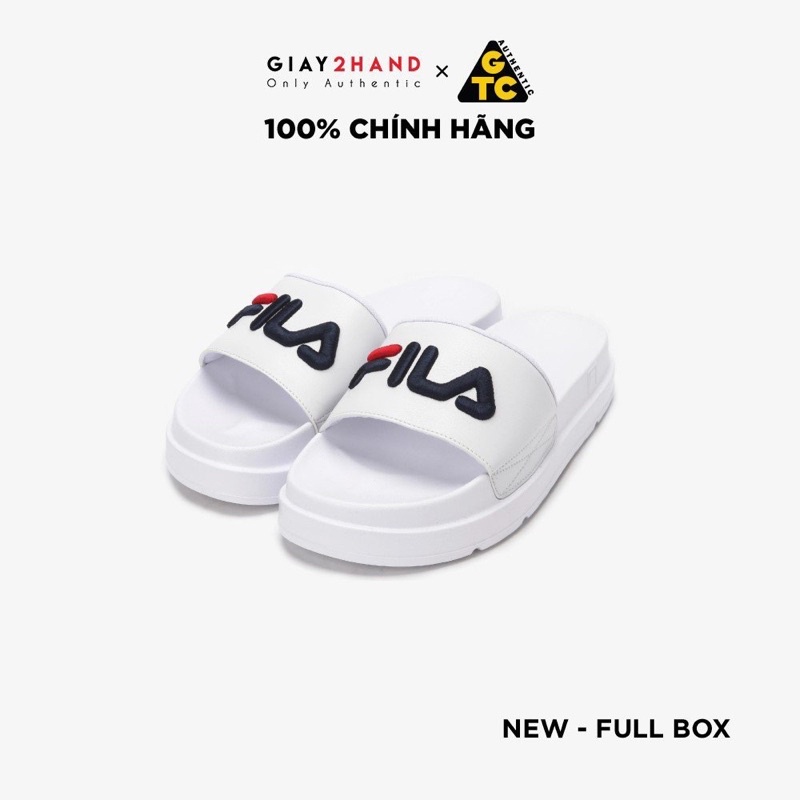 [QUÀ TẶNG KHÔNG BÁN] Dép Thể Thao Auth FILA Drifter màu ngẫu nhiên (LỖI NHẸ) Chính Hãng 100%