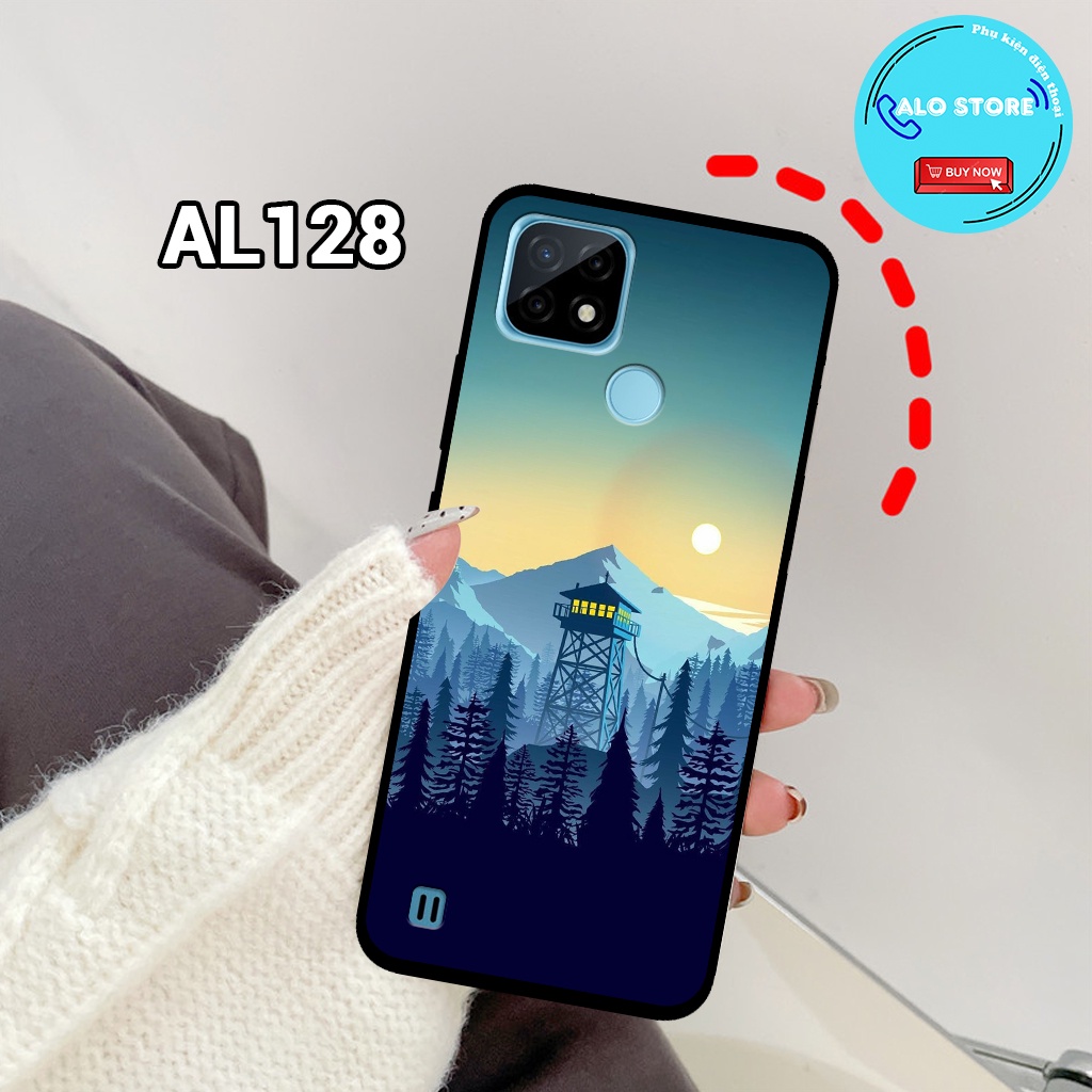 Ốp điện thoại Realme C21Y - C25Y - C12 - C15 - Ốp lưng Realme in hình phong cảnh vintage,chill,nhẹ nhàng