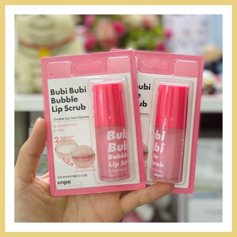 GEL TẨY DA CHẾT MÔI UNPA BUBI BUBI LIP