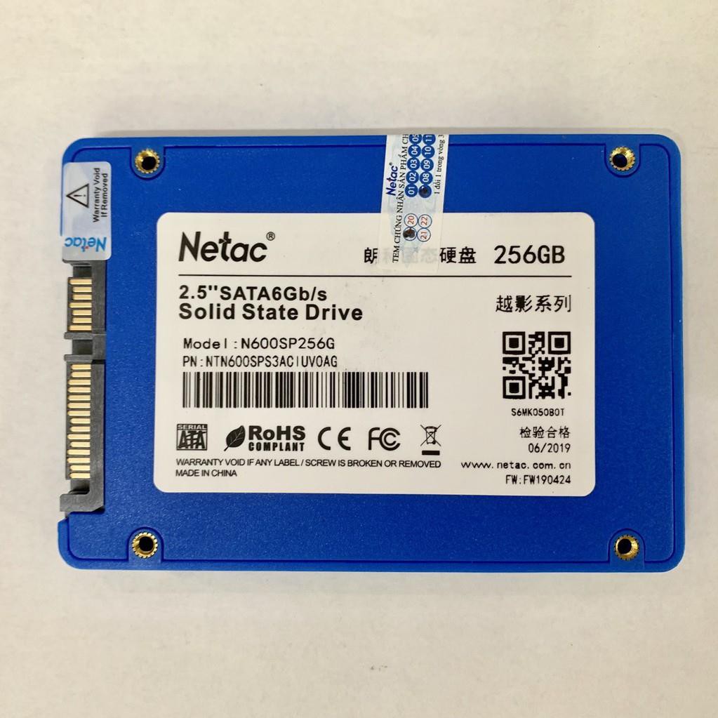 Ổ cứng SSD Netac N600SP 120GB/128GB/240GB/256GB SATA III-BH chính hãng 36 tháng