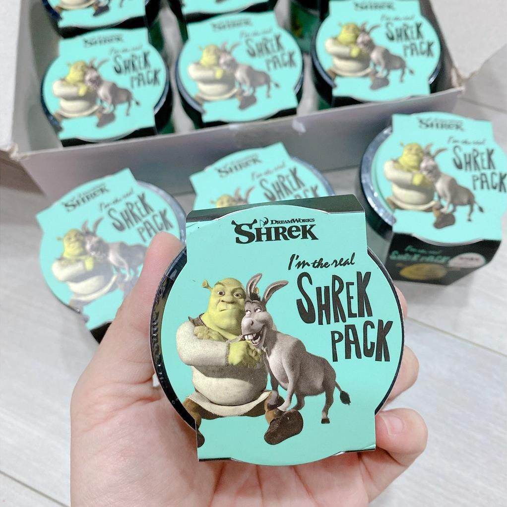 Mặt Nạ Đất Sét Bạc Hà Olive Young Dreamworks I'm The Real Shrek Pack 110g