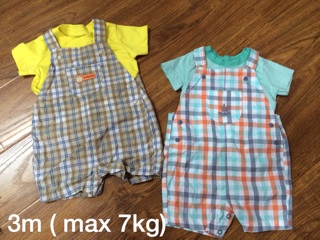 Set yếm carter cho bé trai 