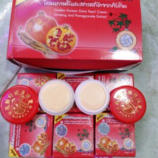 Combo 6 hộp Kem dưỡng mặt Sâm lựu đỏ hàng  thái lan nội địa