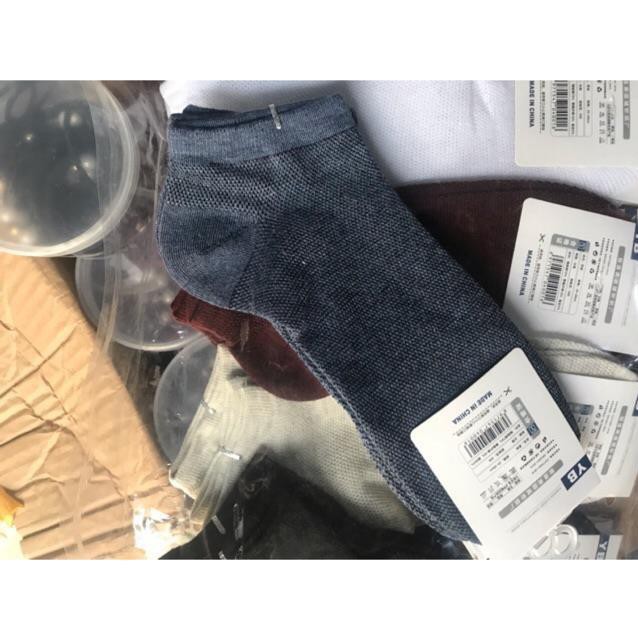 Set 10  Đôi Tất Thông Hơi Cổ Ngắn Loại Mới 2019,.