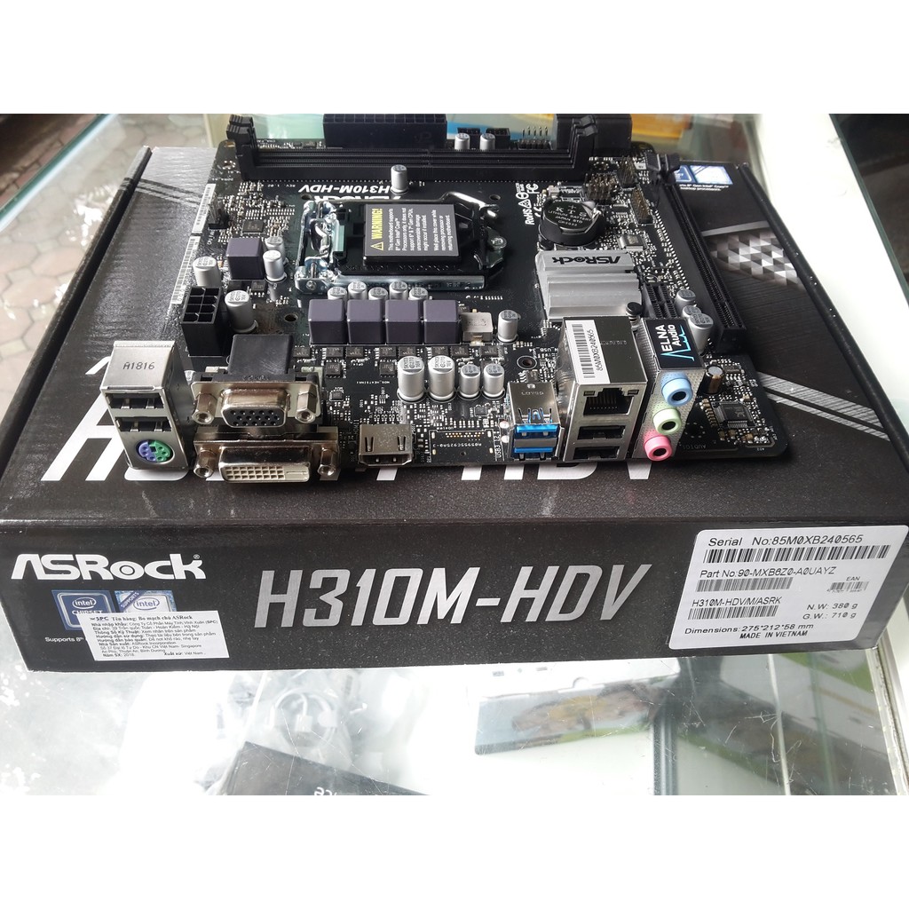 Mainboard Asrock H310M-HDV