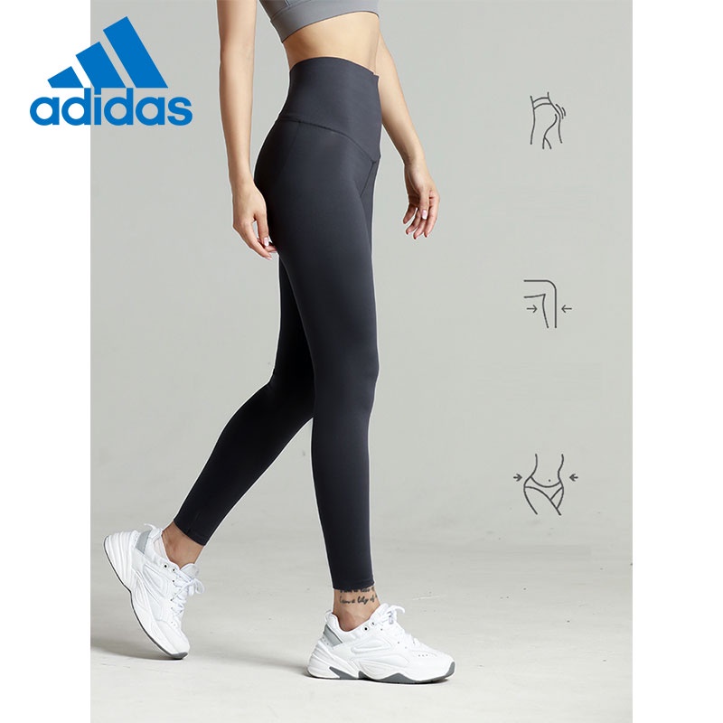 Adidas Quần Legging Thể Thao Lưng Cao Không Đường May Thời Trang 2022 Cho Nữ