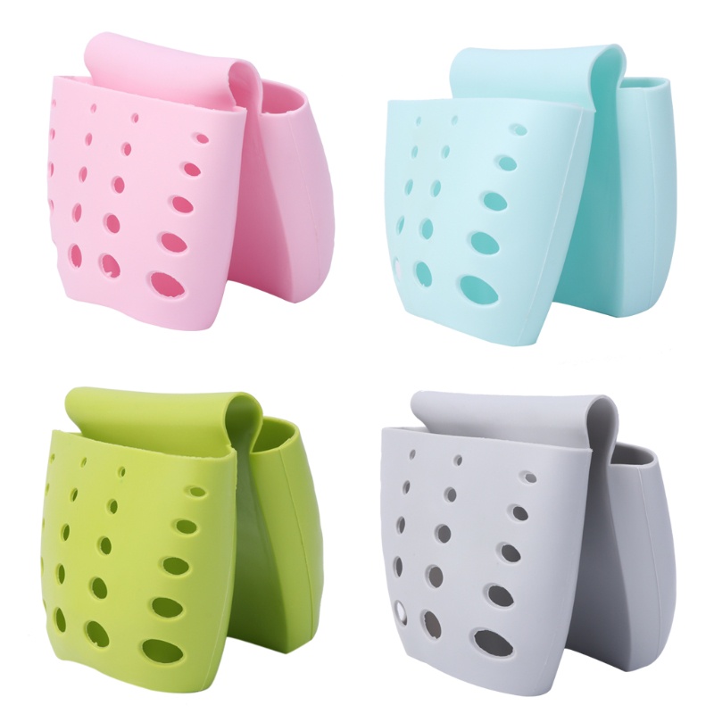 Giỏ Silicone Treo Bồn Rửa Chén Đựng Mút Rửa Chén