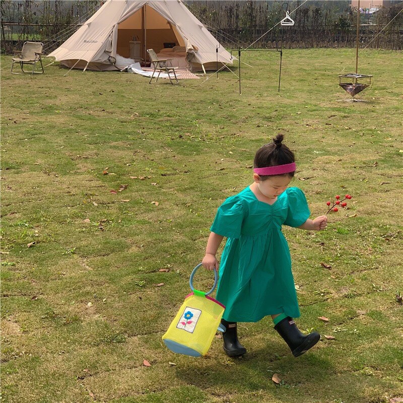 Vay babydoll bé gái