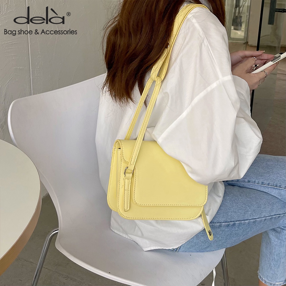 Dela Niche Túi Xách Đeo Vai Nhiều Ngăn Phong Cách retro Thời Trang 2022 Dành Cho Nữ