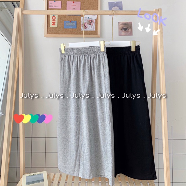 [Mã WASKT304 giảm 15% tối đa 30K đơn 99K] Chân váy suông cotton (ảnh thật tự chụp) | BigBuy360 - bigbuy360.vn