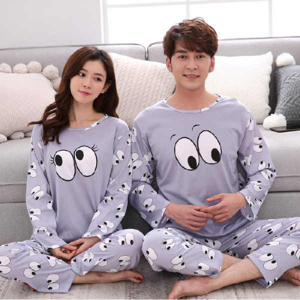 áo nữ đồ bộ pyjama Pijama Set Đồ Ngủ Bằng Lụa Satin Phong Cách Hàn Quốc Dành Cho Nam Đồ ngủ đôi đồ mặc nhà thu đông lụa cặp đôi cao cấp nam
