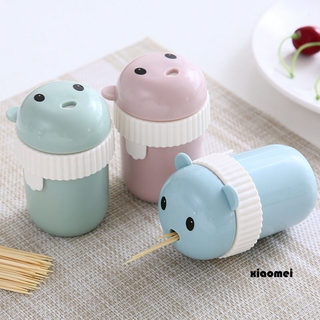 【Insfree】Hộp Nhựa Đựng Tăm Xỉa Răng Thiết Kế Hình Gấu Dễ Thương