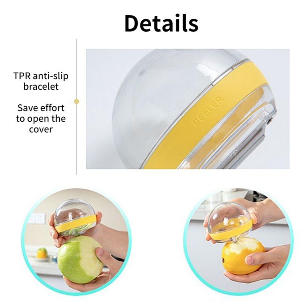 AUGUSTINA Dụng Cụ Gọt Vỏ Trái Cây Bằng Thép Không Gỉ
