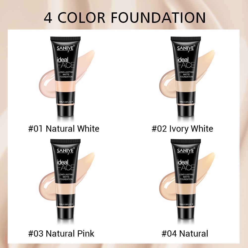 Kem nền dạng lỏng saniy concealer shrink pore smoothing r1157 / r3054