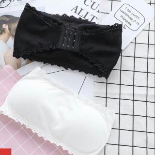 Áo bra ống cài sau có mút định hình
