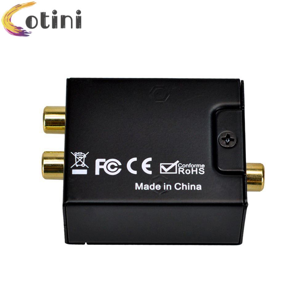 Bộ Chuyển Đổi Âm Thanh Kỹ Thuật Số Sang Analog Rca L / R