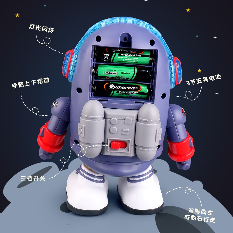 Chú vịt phi hành gia nhảy múa vui nhộn theo nhạc vui nhộn cho bé