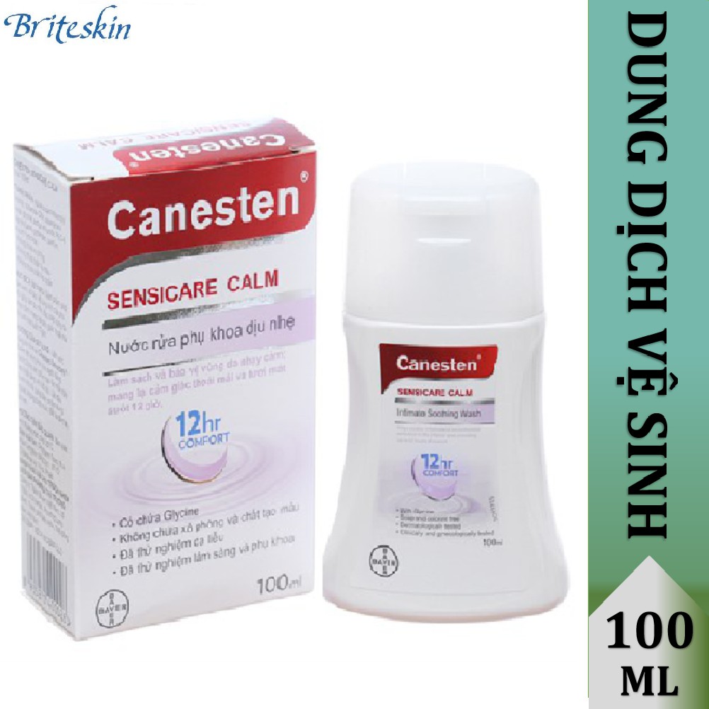 Dung Dịch Vệ Sinh Phụ Nữ Canesten Sensicare Calm 100ml