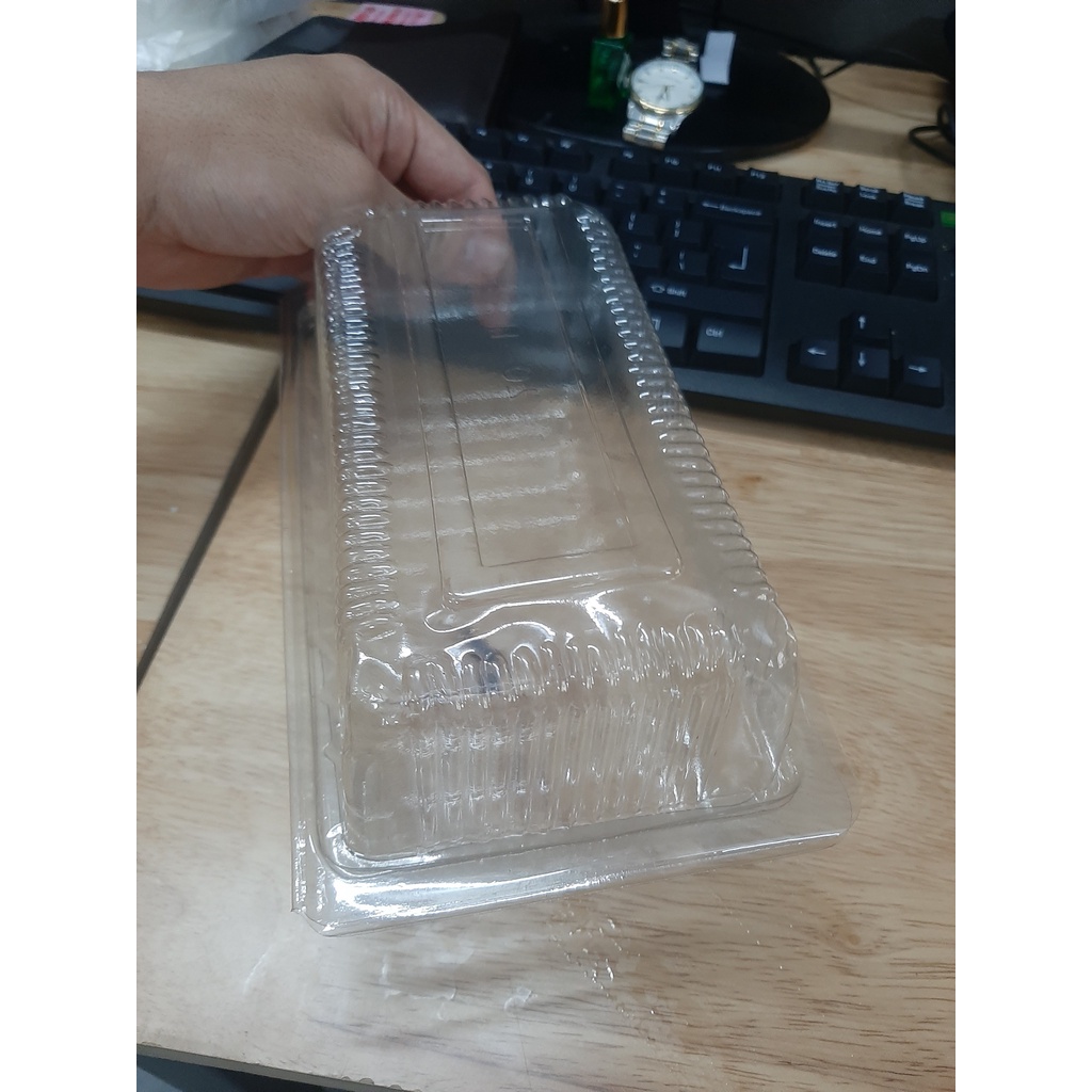 SÉT 100 Hộp Nhựa H07 Đựng Bánh Bao