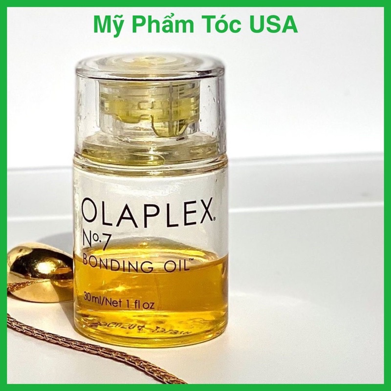 [CHÍNH HÃNG] Olaplex No7 - tinh dầu dưỡng, giúp tóc bóng mềm, chống chẻ ngọn. Bảo vệ tóc trước tia UV