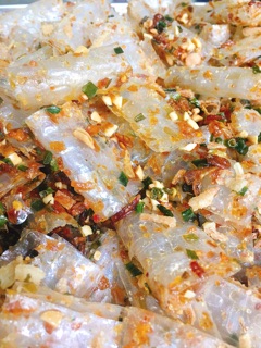 Bánh tráng hành (ăn chay được)