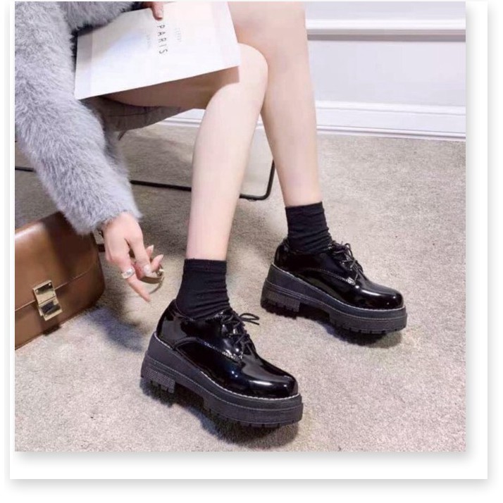 Bốt nữ 💝FREESHIP💝 Giầy boot cổ thấp da phong cách Hàn | BigBuy360 - bigbuy360.vn