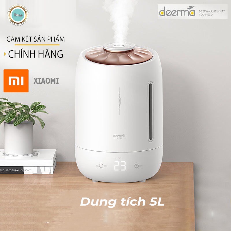 Máy phun sương Deerma [BH 12 THÁNG] phun sương liên tục 8-12 giờ cân bằng độ ẩm phòng.