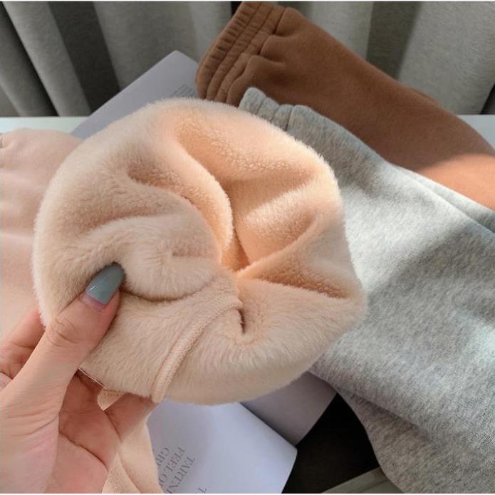 ❤Quần Dài Vải Lông Cừu Ống Rộng Thời Trang Thu Đông 2021 Cho Bé Gái