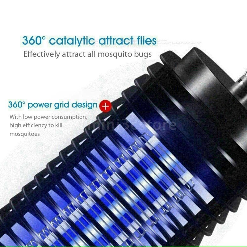 Đèn bắt muỗi tự động,thiết bị diệt muỗi,côn trùng tiết kiệm năng lượng
