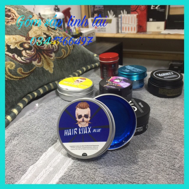 Sáp Vuốt Tóc ✅FREESHIP✅ SÁP VUỐT TÓC SIÊU HOT HAIR WAR BLUE (CHẤT MÀU XANH)